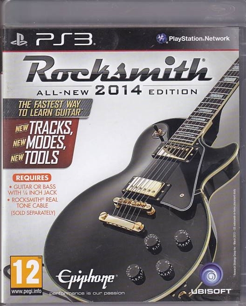 Rocksmith 2014 Edition - PS3 (B Grade) (Genbrug)